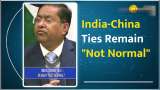 India-China Relations Remain Strained: No Improvement Despite Talks, Says MEA 