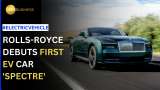 Rolls-Royce Unveils Priciest EV Car &quot;Spectre&quot; in India Worth Rs 7.5 Crore