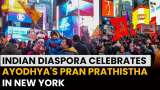 Ayodhya Ram Mandir: Indian Diaspora Illuminates New York’s Times Square Ahead of Ayodhya Ceremony