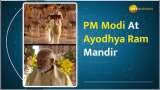 PM Modi Arrives At Ayodhya Ram Mandir For Pran Pratishtha