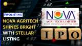 Nova Agritech Lists At a Premium Of Over 36% on BSE | Stock Market News