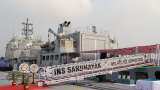 Defence Minister Rajnath Singh commissions INS Sandhayak in Visakhapatnam
