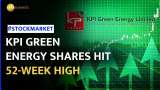 KPI Green Energy Stock Hits New High on new Solar Project Deal | Stock Market News