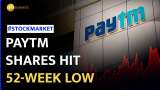Paytm Shares Sink To Fresh 52-Week Low As Crisis at Parent Company Deepens | Stock Market News