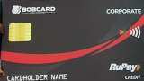 BOBCARD Limited launches Corporate Credit Card on RuPay network: Check benefits