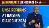Insights from Raisina Dialogue 2024: EAM Jaishankar on UNSC Reforms--All You Need To Know
