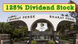125% Dividend Stock: Shares of auto components major to trade ex-date today - Check Bharat Forge Share Price Target 2024 