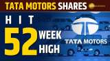 Tata Motors Stock Hits 52-Week High After Demerger Announcement | Stock Market News