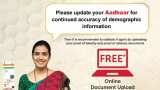 Update Aadhaar card details and documents for free again; here is how to do it