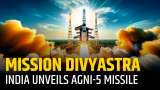 Mission Divyastra: India Unveils AGNI-5 Missile with Advanced MIRV Technology to Deter Enemies