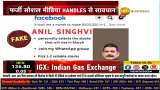 Fake Alert! Anil Singhvi Exposes Misuse of His Name on Fake Social Media Accounts!
