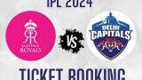 RR vs DC IPL 2024 Ticket Booking Online: Where and how to buy RR vs DC tickets online - Check IPL Match 9 ticket price, other details