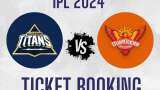 GT vs SRH IPL 2024 Ticket Booking Online: Where and how to buy GT vs SRH tickets online - Check IPL Match 12 ticket price, other details