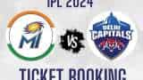 MI vs DC IPL 2024 Ticket Booking Online: Where and how to buy MI vs DC tickets online - Check IPL Match 20 ticket price, other details