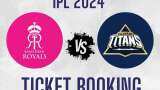 RR vs GT IPL 2024 Ticket Booking Online: Where and how to buy RR vs GT tickets online - Check IPL Match 24 ticket price, other details