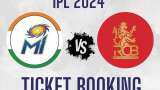 MI vs RCB IPL 2024 Ticket Booking Online: Where and how to buy MI vs RCB tickets online - Check IPL Match 25 ticket price, other details