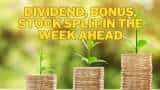 Dividend, bonus, stock split next week: Schaeffler India, Suratwwala Business, others to trade ex-date 