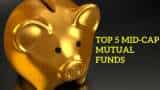 Top 5 mid-cap mutual funds in India in last 1 year