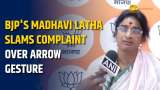 BJP Candidate Madhavi Latha Dismisses Complaint Over Arrow Gesture as &#039;Ridiculous&#039;