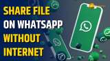WhatsApp Will Soon Allow You To Share Files Without Internet Connection  -- Check How