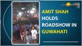 Amit Shah Leads Vibrant Roadshow in Guwahati Ahead of Lok Sabha Polls