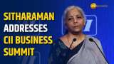 Finance Minister Nirmala Sitharaman Speaks at CII Annual Business Summit 2024