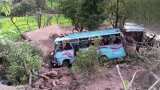 Bus crashes into gorge in India-controlled Kashmir, killing at least 21 people 