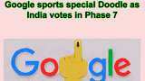 Google sports a special Doodle as India enters Phase 7 of voting on June 1; see how it looks