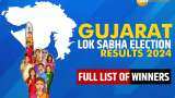 Gujarat Lok Sabha Election Winners List 2024: Amit Shah wins by 7.45 lakh votes in Gandhinagar; Parshottambhai Rupala wins from Rajkot; Mansukh Mandaviya in lead  