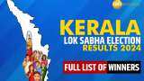 Kerala Lok Sabha Election Winners List 2024: Shashi Tharoor emerges victorious in Thiruvananthapuram amidst UDF&#039;s strong performance