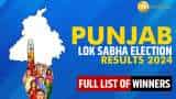 Punjab Lok Sabha Election Results Winners Full List 2024: Gurjeet Singh Aujla wins in Amritsar, Amrinder Singh Raja bags Ludhiana seat