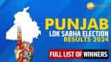 Punjab Lok Sabha Election Winners List 2024: INC's Charanjit Singh Channi, AAP's Raj Kumar Chabbewal among winners