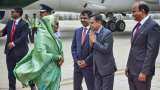 Bangladesh PM Sheikh Hasina arrives to attend swearing-in ceremony of Narendra Modi