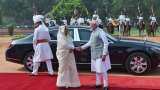 Bangladesh PM Sheikh Hasina receives ceremonial welcome at Rashtrapati Bhavan