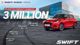 Maruti Suzuki Swift surpasses 3 million sales mark in India
