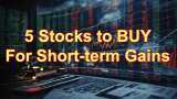 5 stocks to buy for solid returns in 10 days: Brokerage firm shares targets, stop loss - Check Details