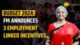 Budget 2024: FM announces 3 employment-linked incentives