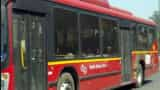 Delhi Transport Minister Kailash Gahlot flags off buses on route 848 in Gubhana-Majri village in Haryana