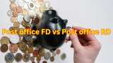 Post Office FD vs Post Office RD: Compare interest rates, see how Rs 5,000/month &amp; Rs 1.5 lakh one-time investments grow over 1, 2, 3, 5 years with examples