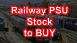 Railway PSU stock to buy: Get up to 15% return in two months - Check stop loss by brokerage 