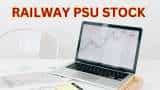 Railway PSU stock to buy: Brokerage suggests buying this multibagger stock for 2 months - Check stop loss