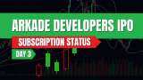 Arkade Developers IPO subscribed over 22 times on Day 3 so far; should you apply?