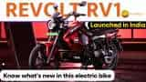 RV1 Launched in India: Revolt Motors launches country’s first electric motorcycle in commuter segment