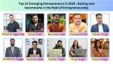 Top 10 Emerging Entrepreneurs in 2024: Setting new benchmarks in entrepreneurship