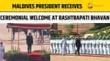 Maldives President&#039;s Welcome at Bhavan