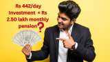 Retirement Planning Strategy: How investing Rs 442/day can help you build Rs 5 crores NPS retirement corpus and get Rs 2.50 lakh monthly pension Retirement Planning Strategy: How investing Rs 442/day can help you build Rs 5 crores NPS retirement corpus and get Rs 2.50 lakh monthly pension
