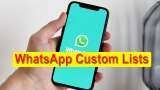 WhatsApp Custom Lists: How to use this conversation sorting feature - Check step-by-step guide