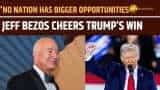 Bezos Comments on Trump's 2024 Presidential Win Bezos Comments on Trump's 2024 Presidential Win