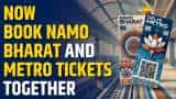 Commuters Can Book Namo Bharat, Metro QR Tickets Simultaneously