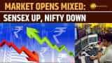 Market opens mixed, Sensex rises, Nifty drops